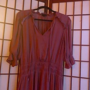 Romantic Cottage Core Blush Frock